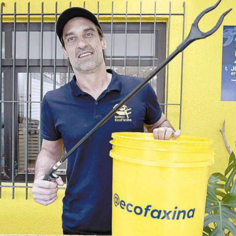 Willian Rodrigues Schepis destaca o correto descarte do plástico para o alívio dos aterros sanitários