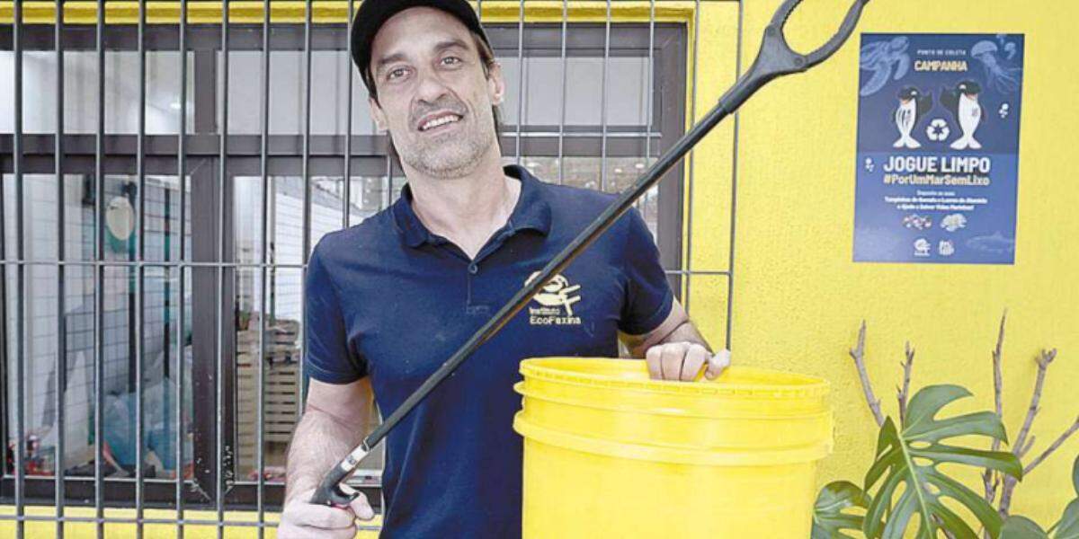 Willian Rodrigues Schepis destaca o correto descarte do plástico para o alívio dos aterros sanitários