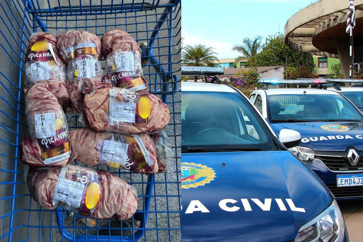 Mulher tentou furtar carnes, mas acabou presa pela GCM