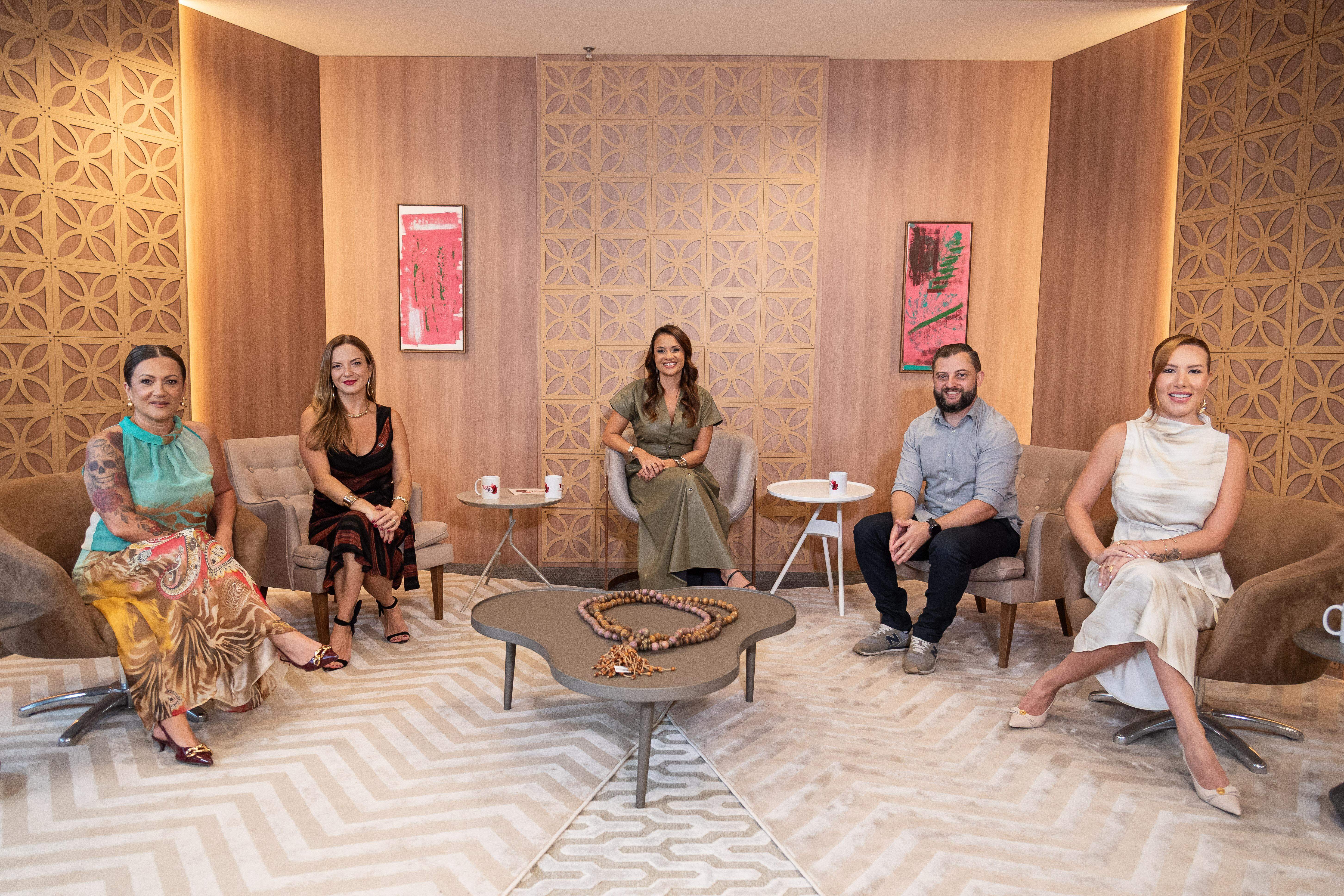 Valéria Teixeira, Thaís Campregher, Vanessa Toledo, Enrique Cantagesso, Thaynara Moraes