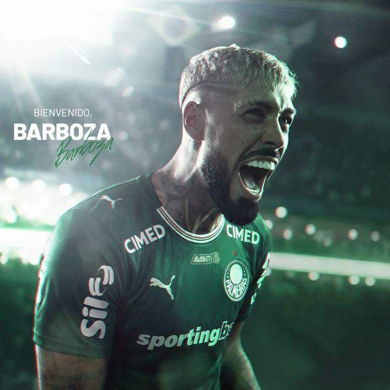 Barboza visita estádio do Palmeiras e prevê estreia: 'Ansioso por ver torcida cantar meu nome'