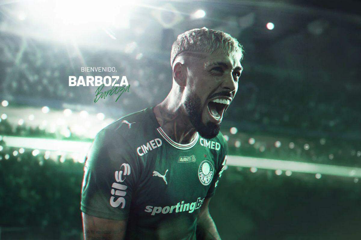 Barboza visita estádio do Palmeiras e prevê estreia: 'Ansioso por ver torcida cantar meu nome'