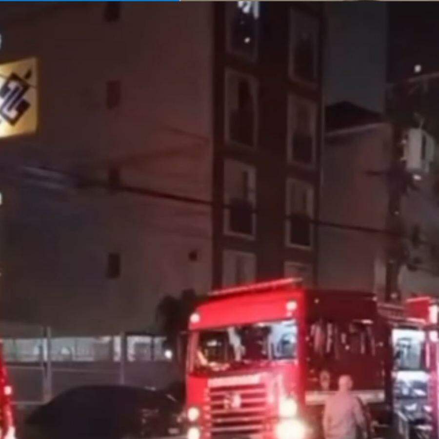 Corpo de Bombeiros apagou as chamas