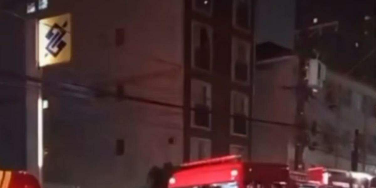 Corpo de Bombeiros apagou as chamas