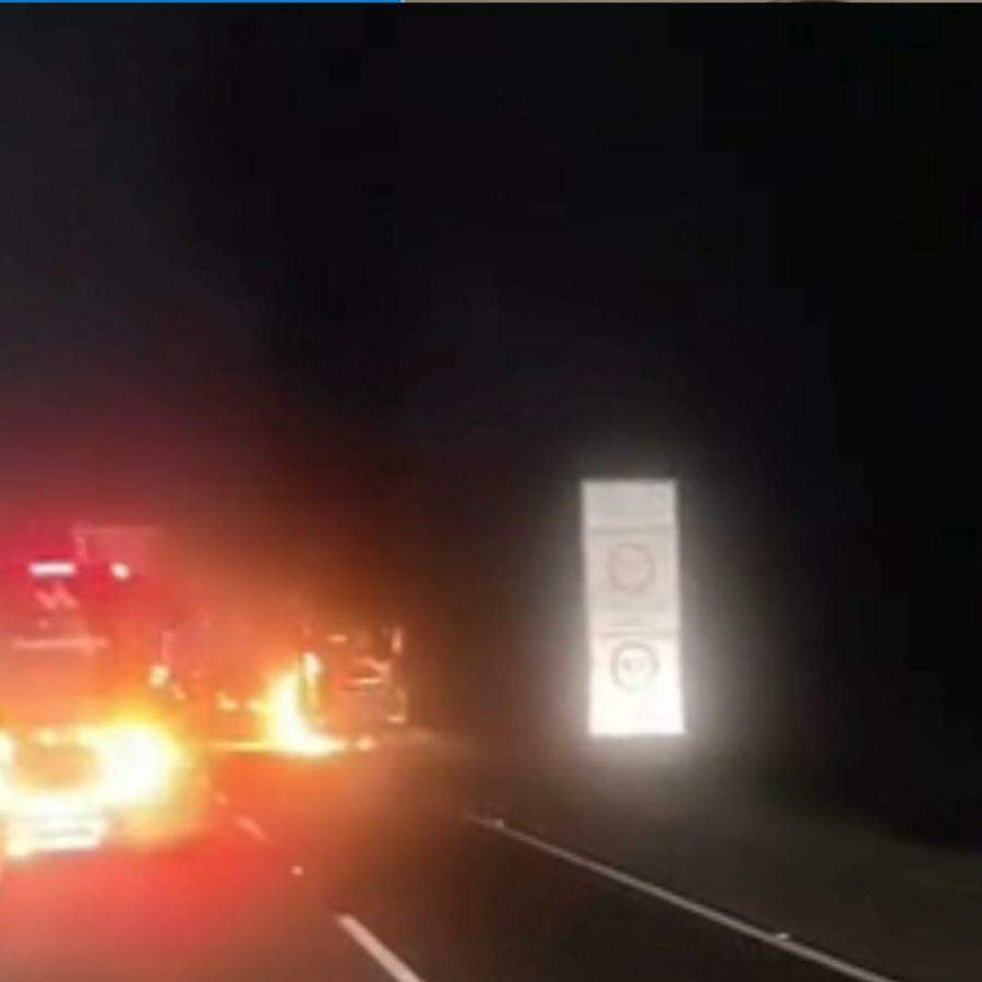 Fogo aconteceu na altura de Cajati