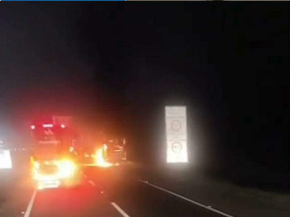 Fogo aconteceu na altura de Cajati