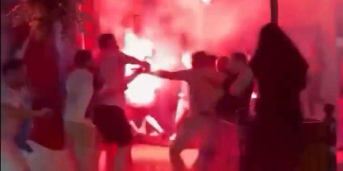 Torcedores de PSG e Arsenal entram em confronto antes da final da Champions League
