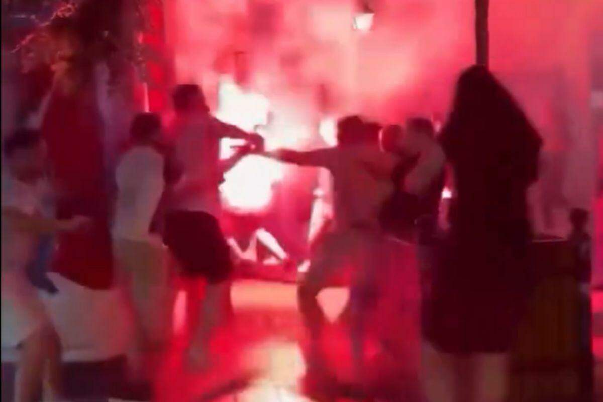 Torcedores de PSG e Arsenal entram em confronto antes da final da Champions League