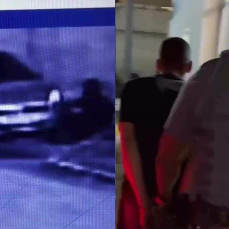 Homem foi flagrado cometendo o crime e acabou preso em flagrante