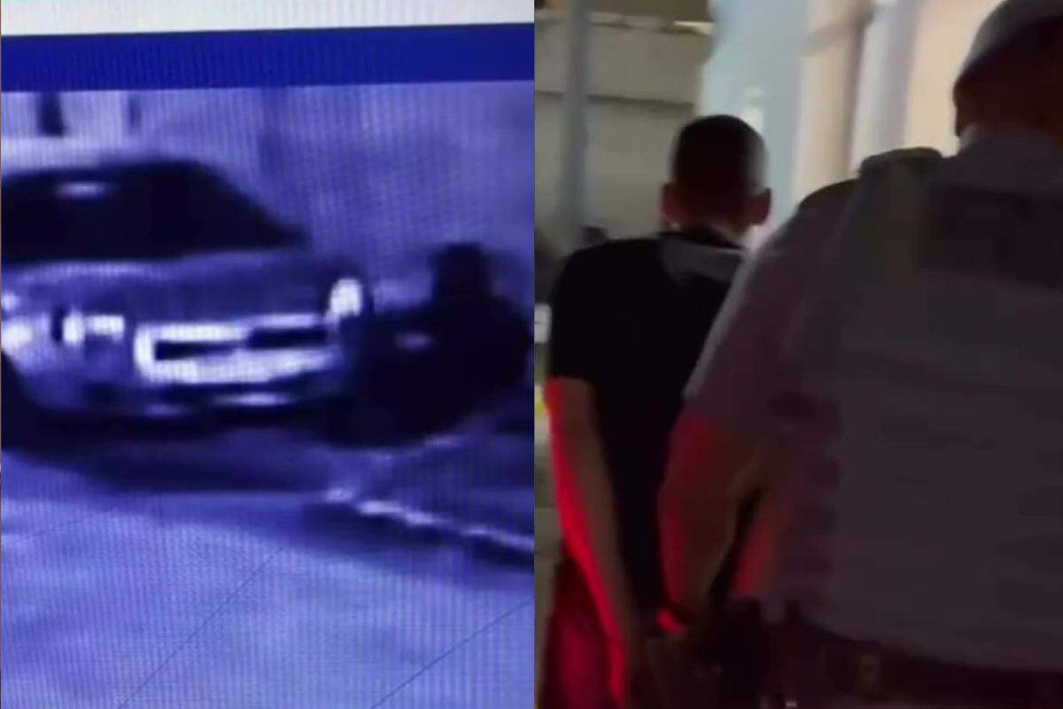 Homem foi flagrado cometendo o crime e acabou preso em flagrante