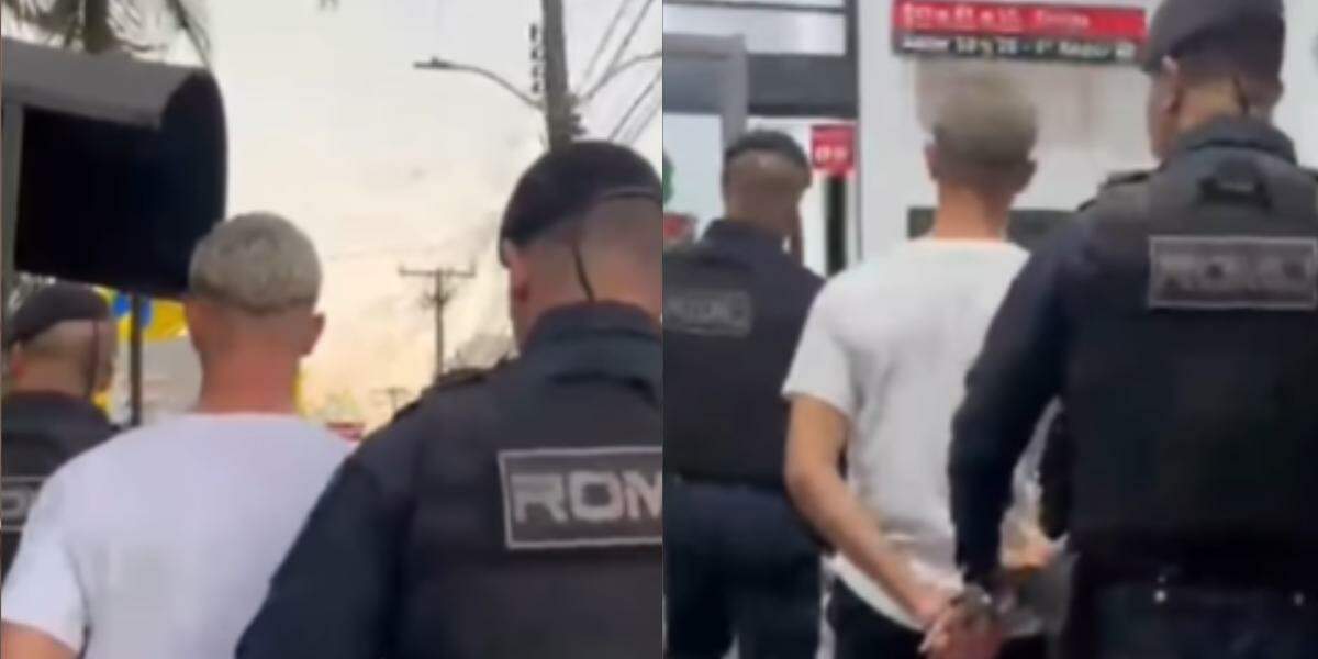 Suspeito foi conduzido à Delegacia Sede de Guarujá