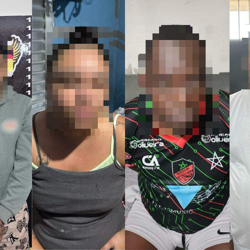 Associados ao PCC, Jerusalém, Medusa, Apolo e Libanês foram capturados