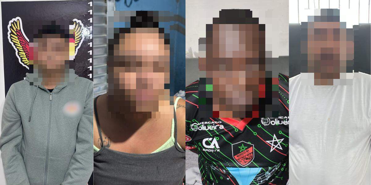 Associados ao PCC, Jerusalém, Medusa, Apolo e Libanês foram capturados