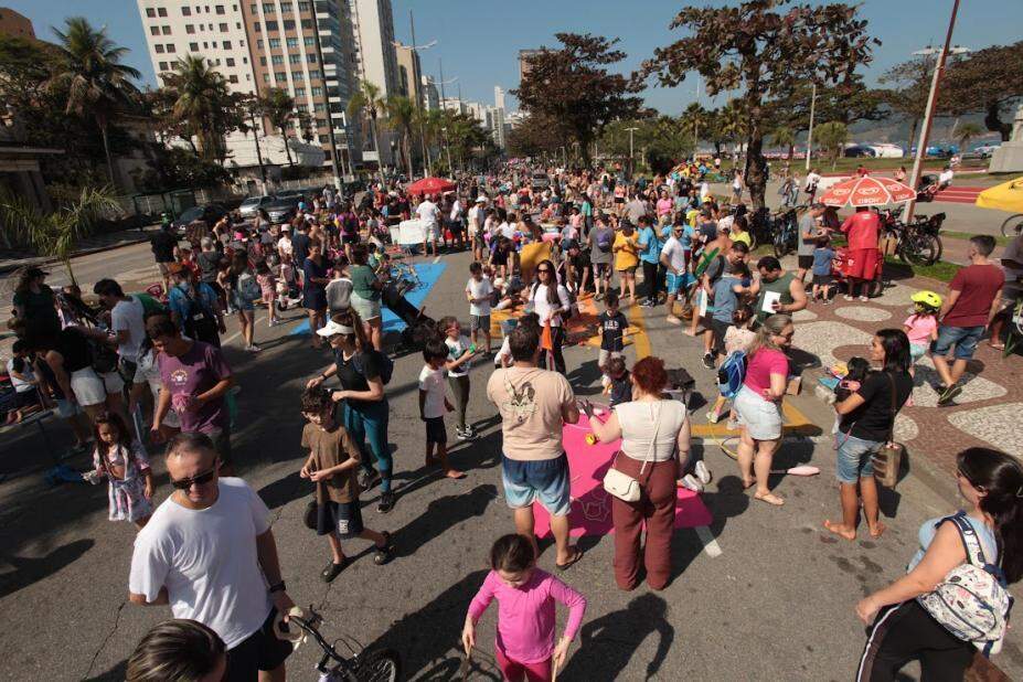 Avenida da praia de Santos ficará interditada entre a Rua Ricardo Pinto e a Avenida Ana Costa