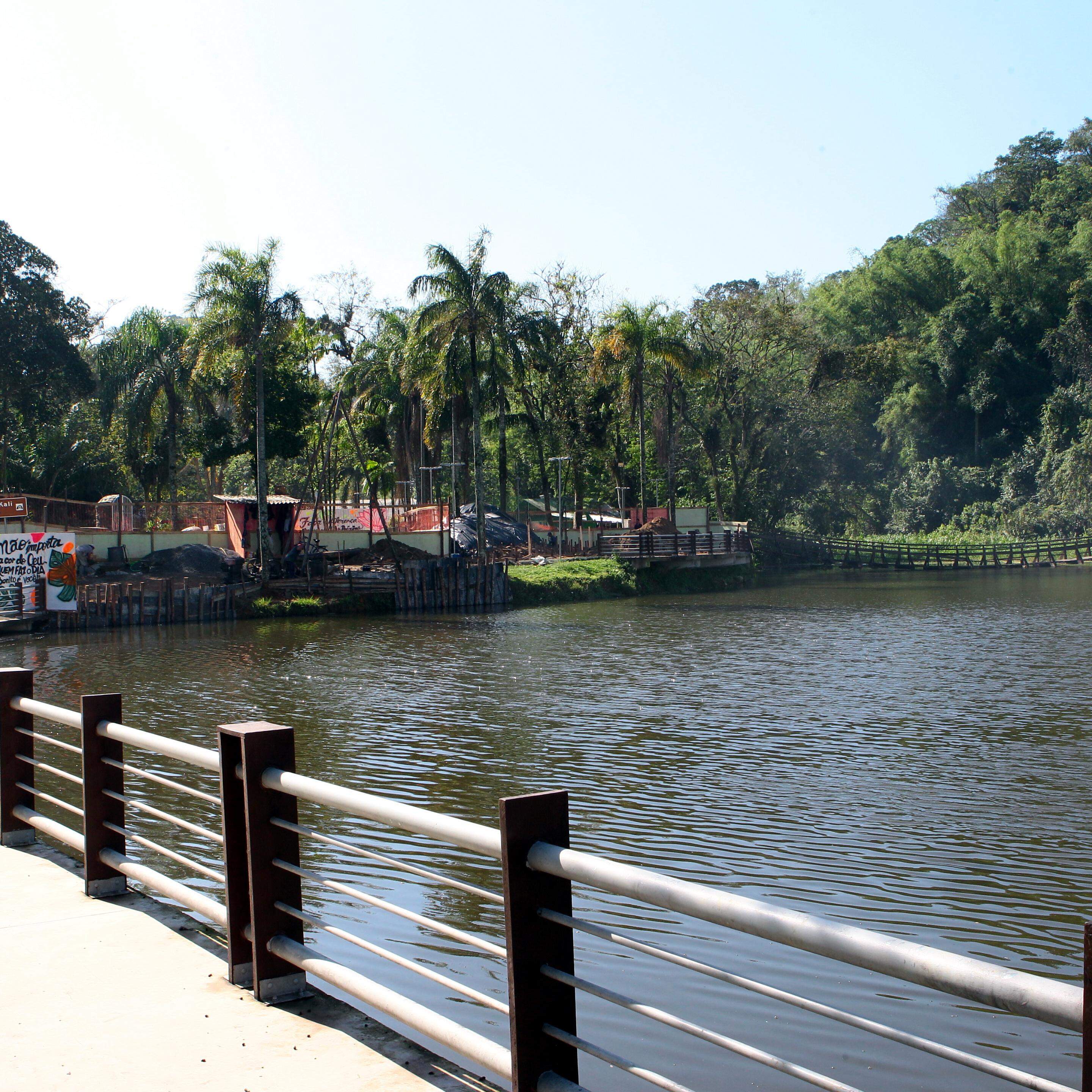 A área da Lagoa da Saudade vai se transformar em um imenso arraial