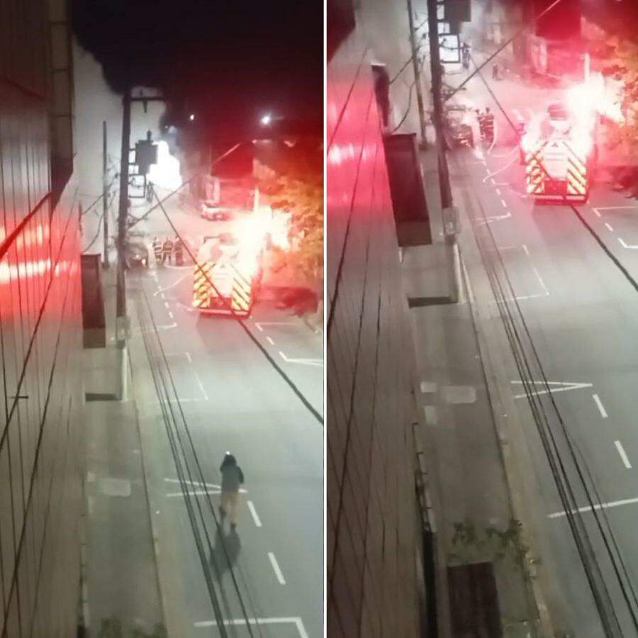 Corpo de Bombeiros e Polícia Militar foram acionados
