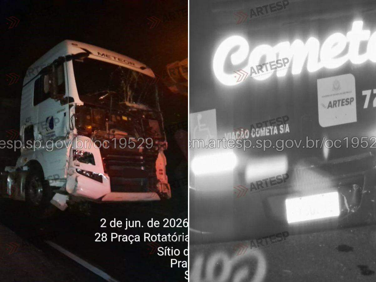 Pista foi totalmente interditada