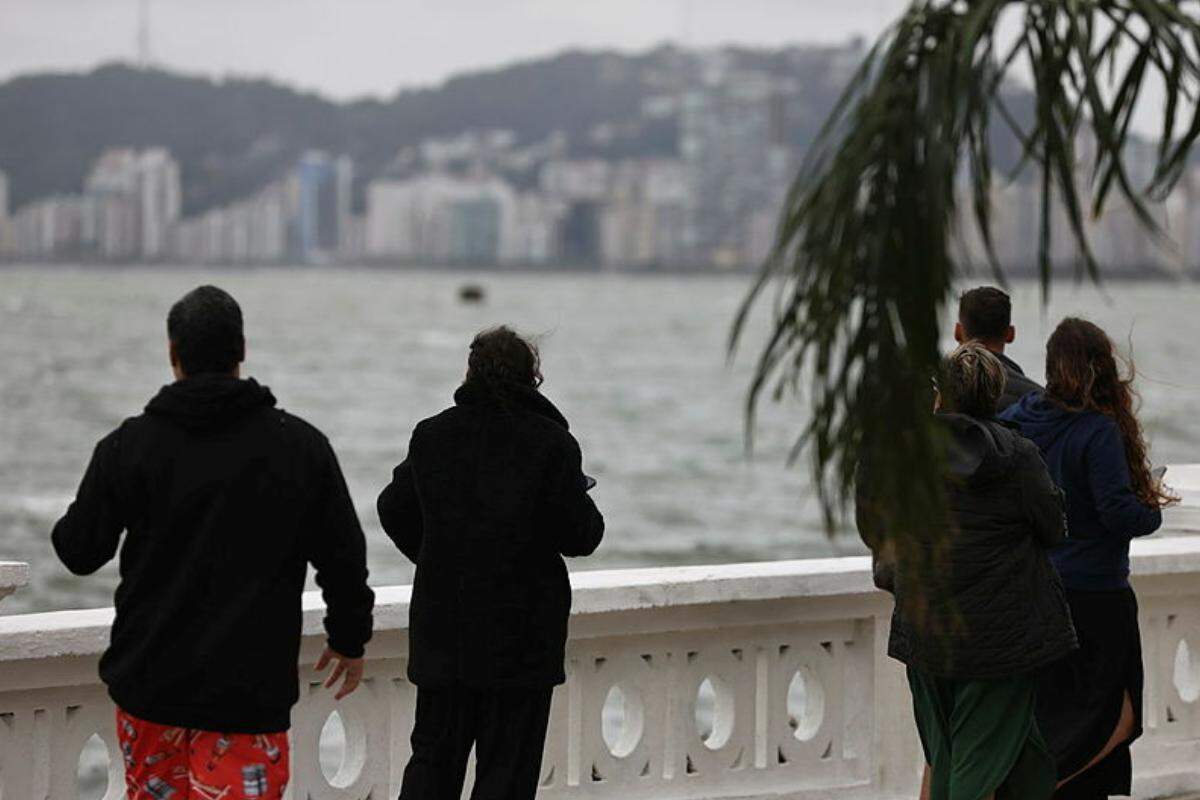 Inmet emite alerta sobre queda de temperatura na Baixada Santista, no restante de São Paulo e outros estados do Brasil