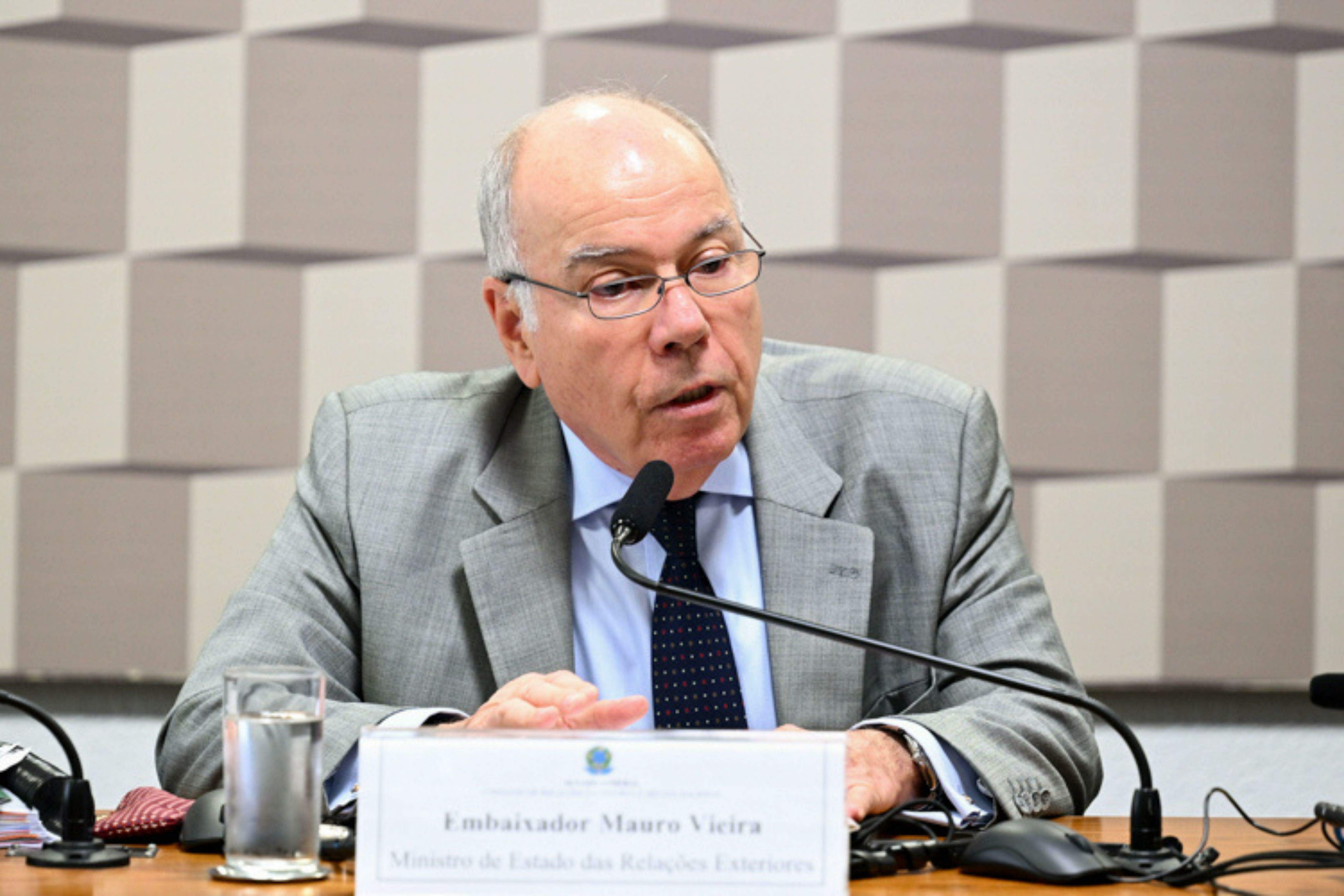 Ministro das Relações Exteriores diz que argumentos dos Estados Unidos para novas taxações não são legítimos