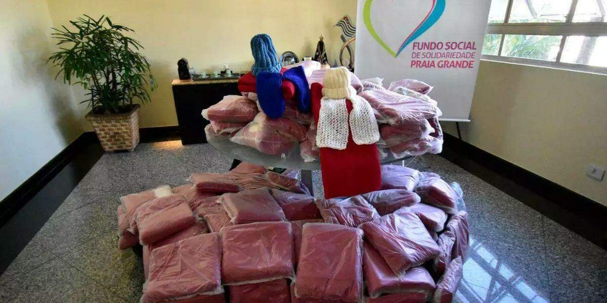 População pode doar casacos, cobertores, calças, mantas, meias, luvas e outras peças de inverno