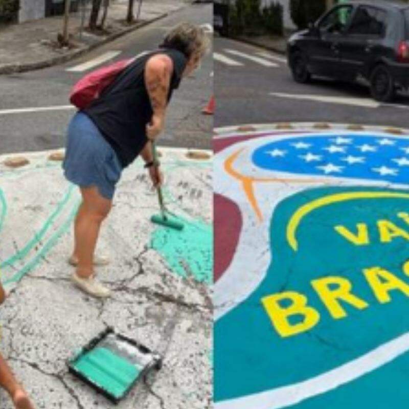 No Boqueirão, esse espírito de Copa do Mundo ganhou forma por meio da arte urbana e da participação dos moradores.
