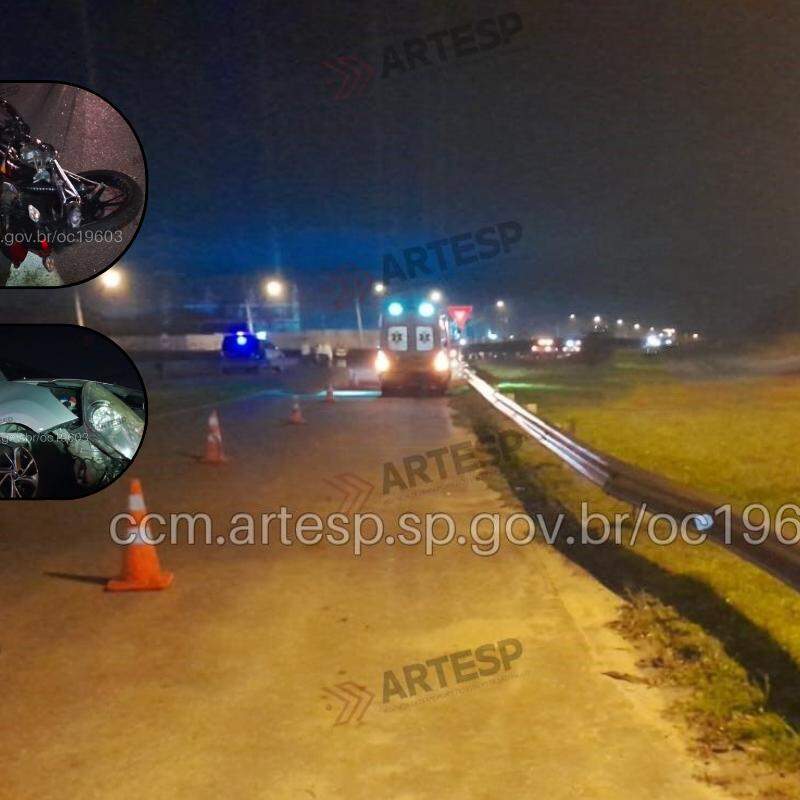 Acidente ocorreu na madrugada deste domingo (7) e resultou em uma pessoa morta