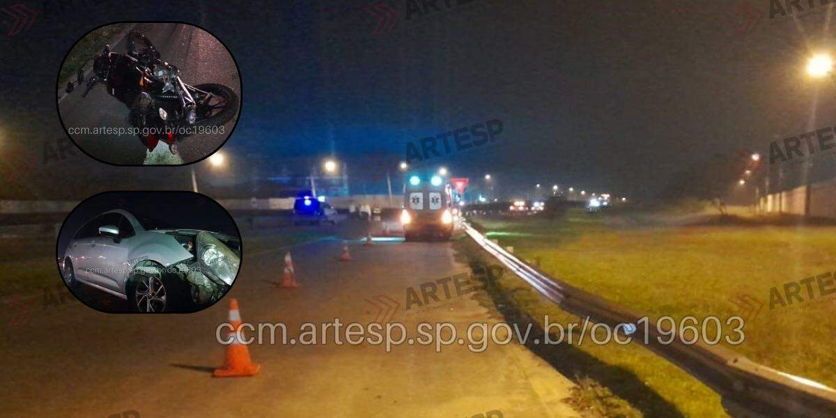 Acidente ocorreu na madrugada deste domingo (7) e resultou em uma pessoa morta