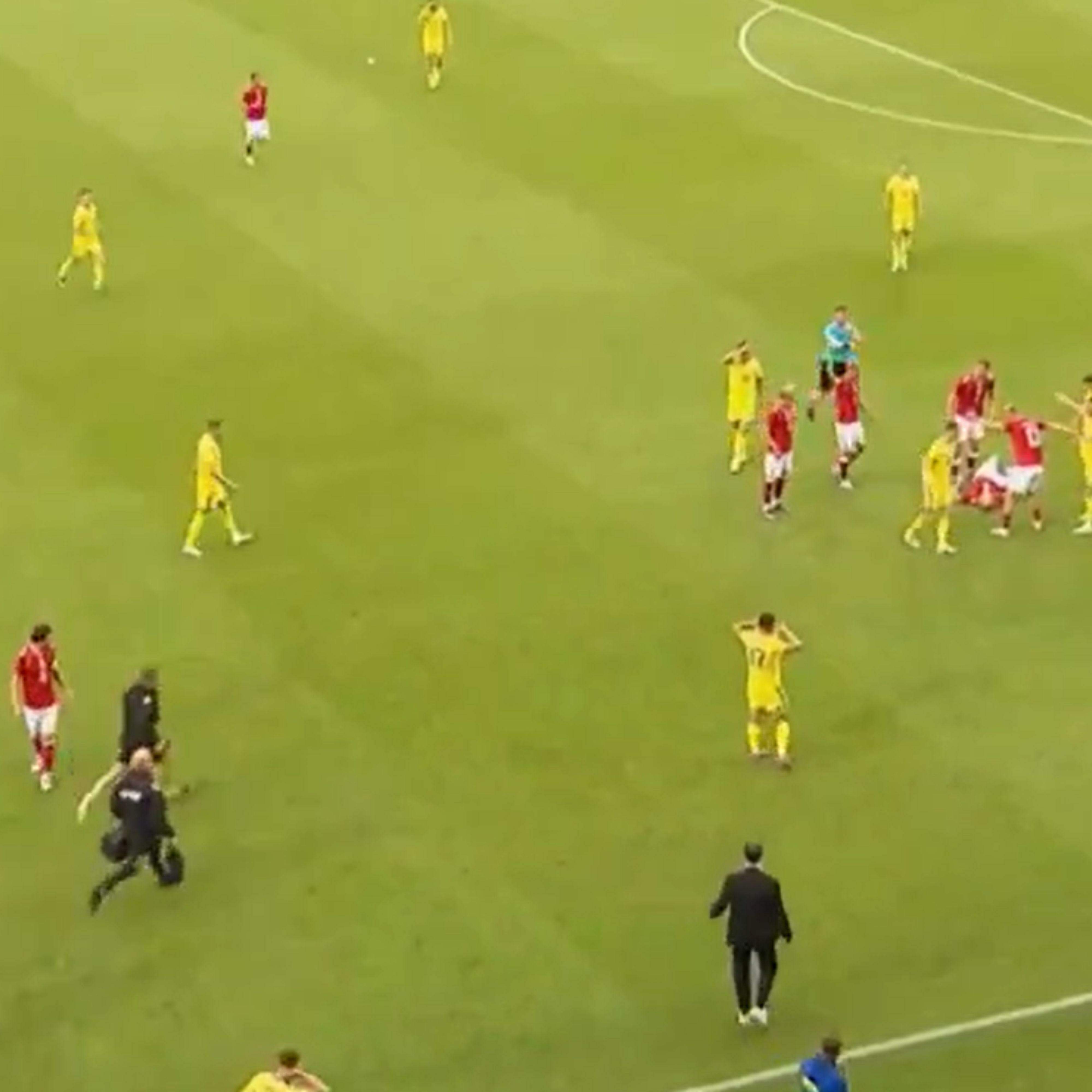 Eriksen desmaia em campo de novo, e amistoso entre Dinamarca e Ucrânia é encerrado