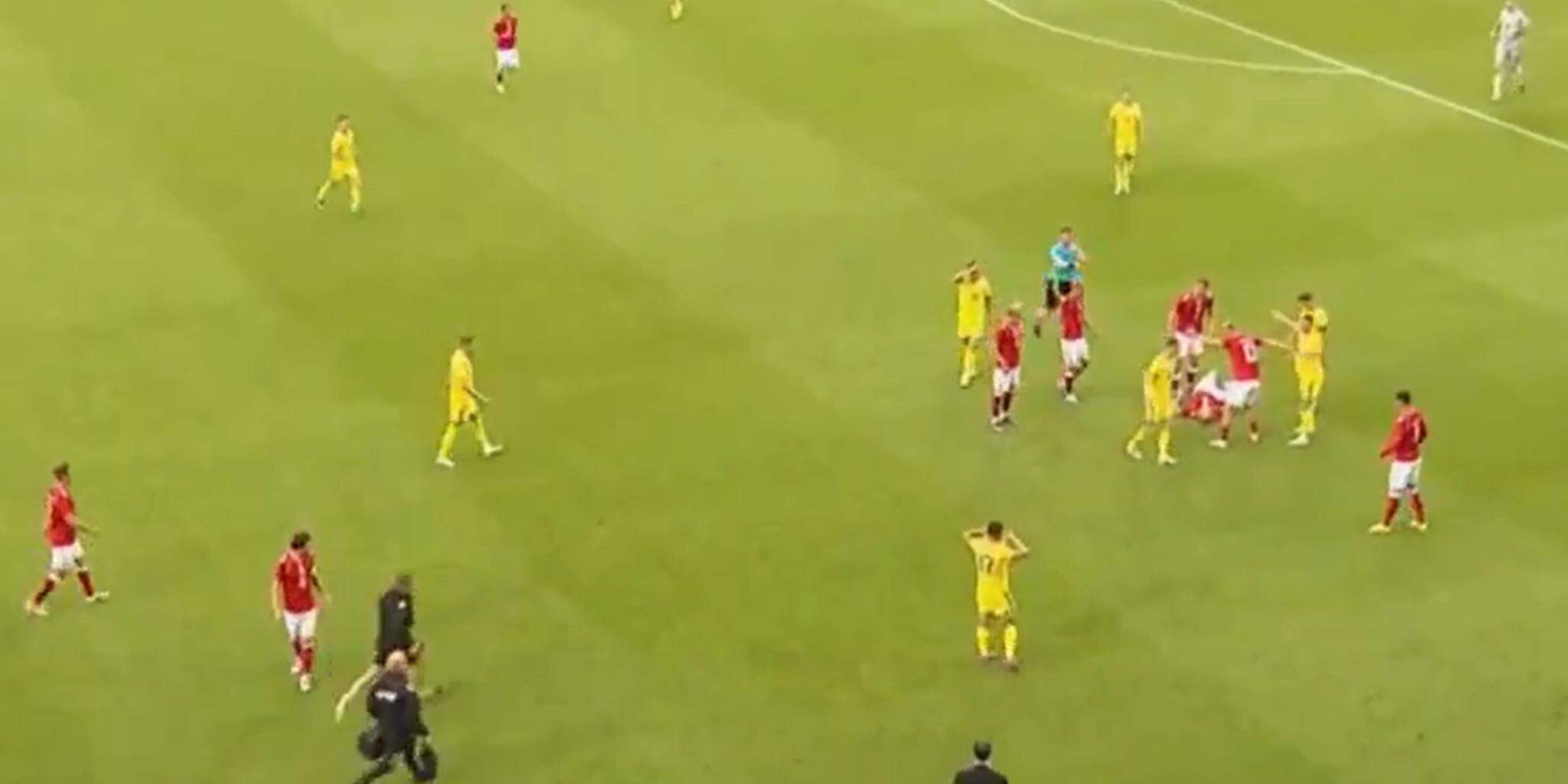 Eriksen desmaia em campo de novo, e amistoso entre Dinamarca e Ucrânia é encerrado