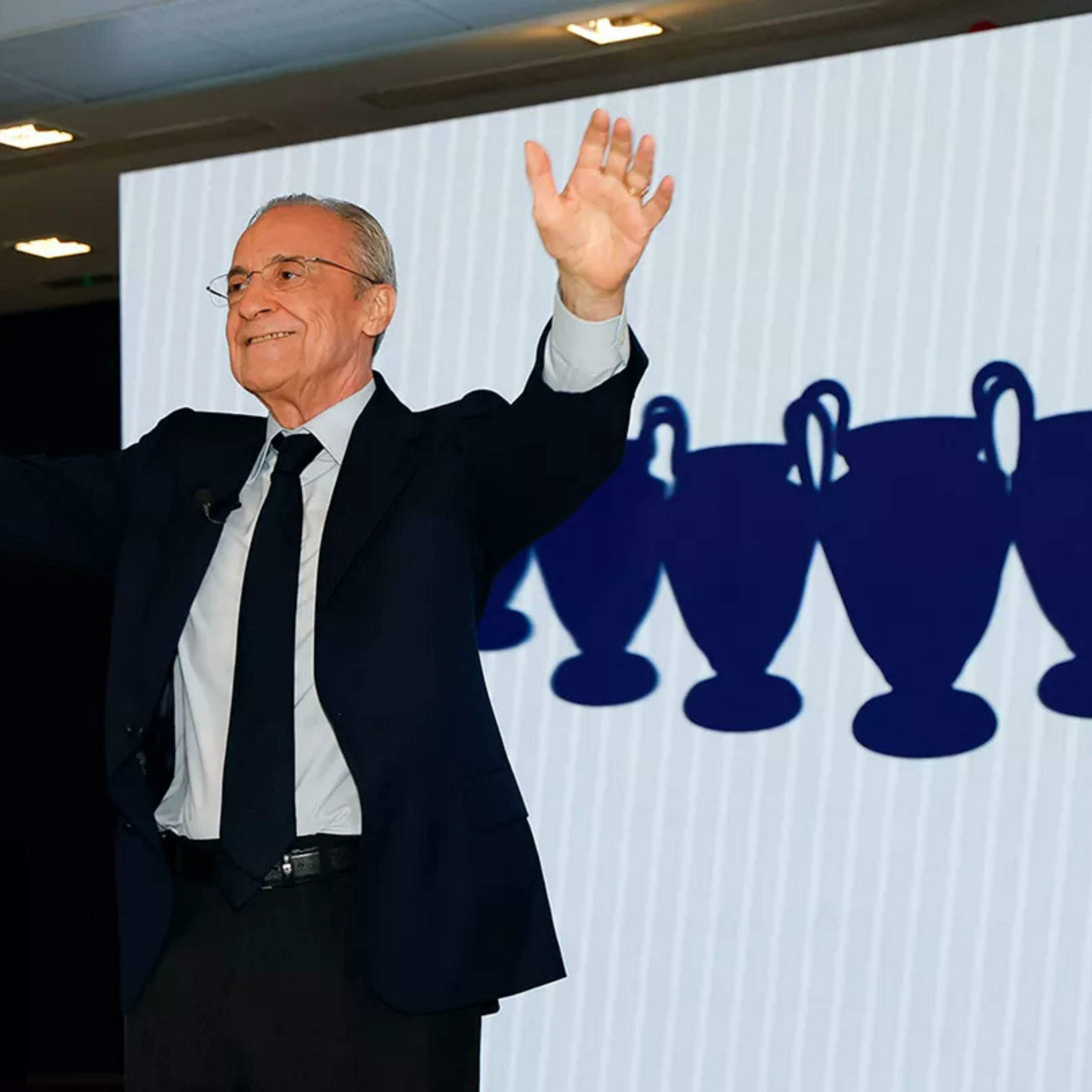 Florentino Pérez é reeleito presidente do Real Madrid e seguirá no cargo até 2030
