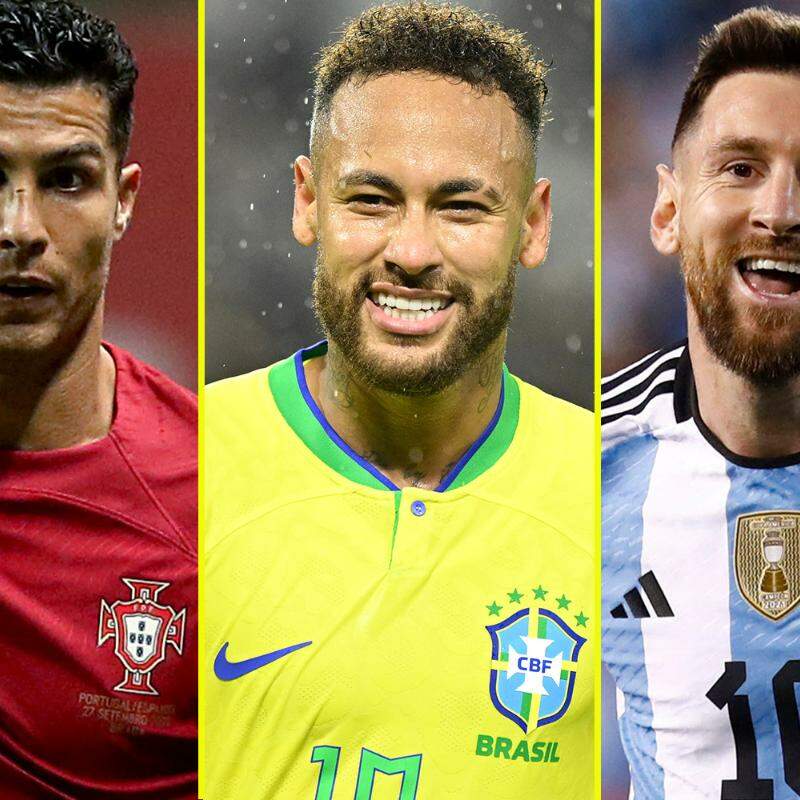 Messi, CR7 e Neymar vão disputar a Copa pela última vez