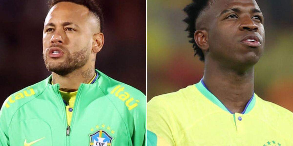 Neymar e Vini Jr são os jogadores que mais fazem patrocínios