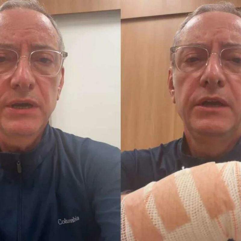 Após o incidente, Burnier precisou receber atendimento médico no Hospital Sírio-Libanês
