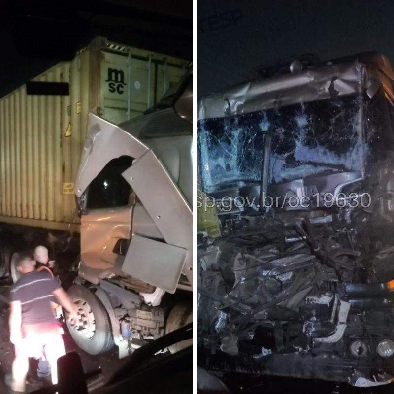 Acidente aconteceu na noite de segunda-feira (8), na altura do Jardim Nova República, em Cubatão