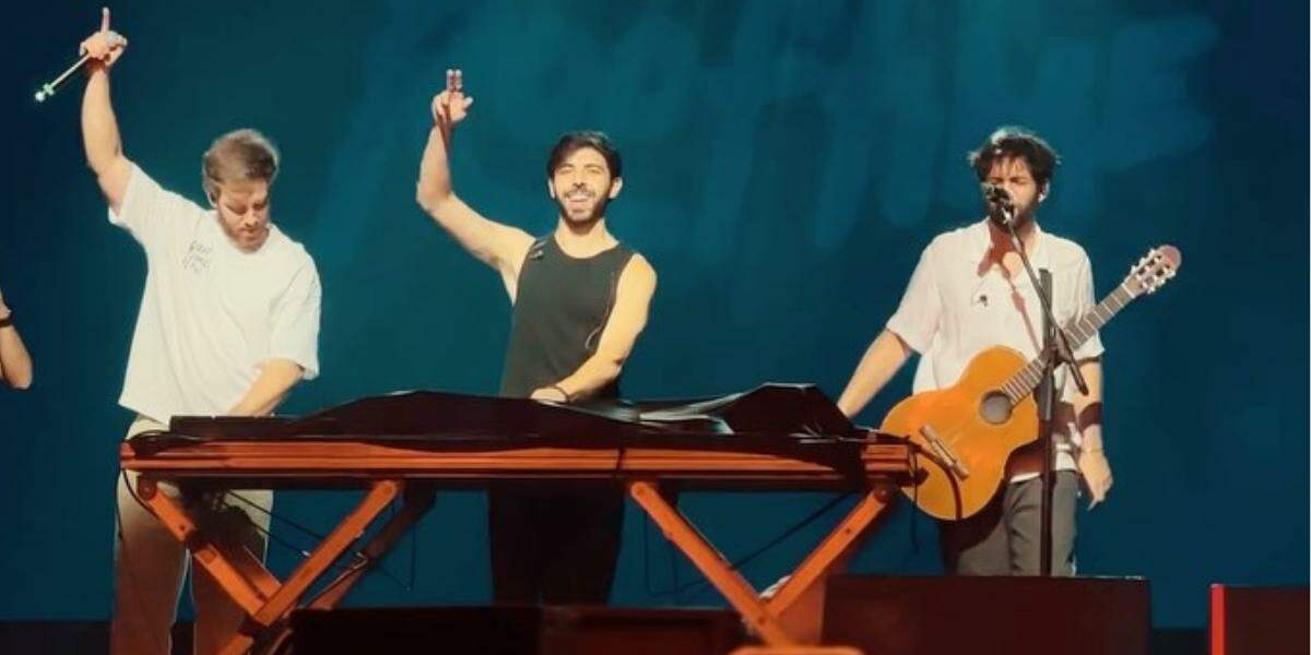 Além da transmissão do jogo do Brasil, trio Rooftime é atração inédita