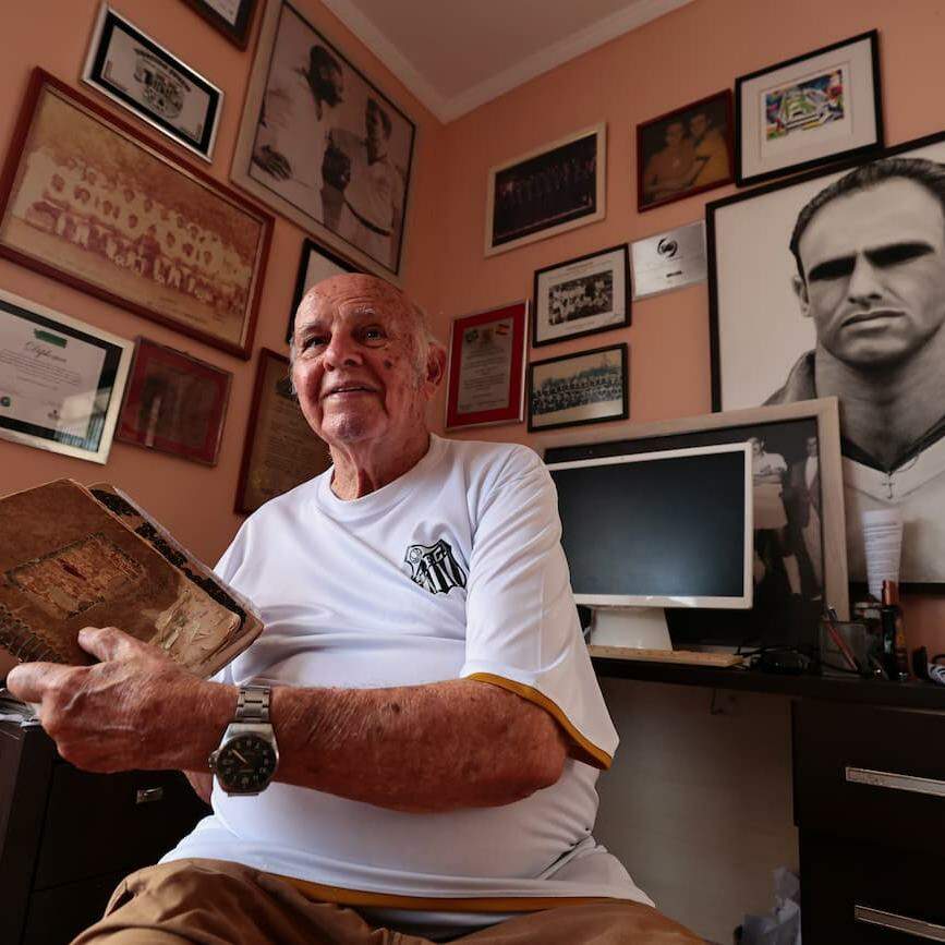 Pepe, o segundo maior artilheiro da história do Peixe, vai participar do Bonde da Copa