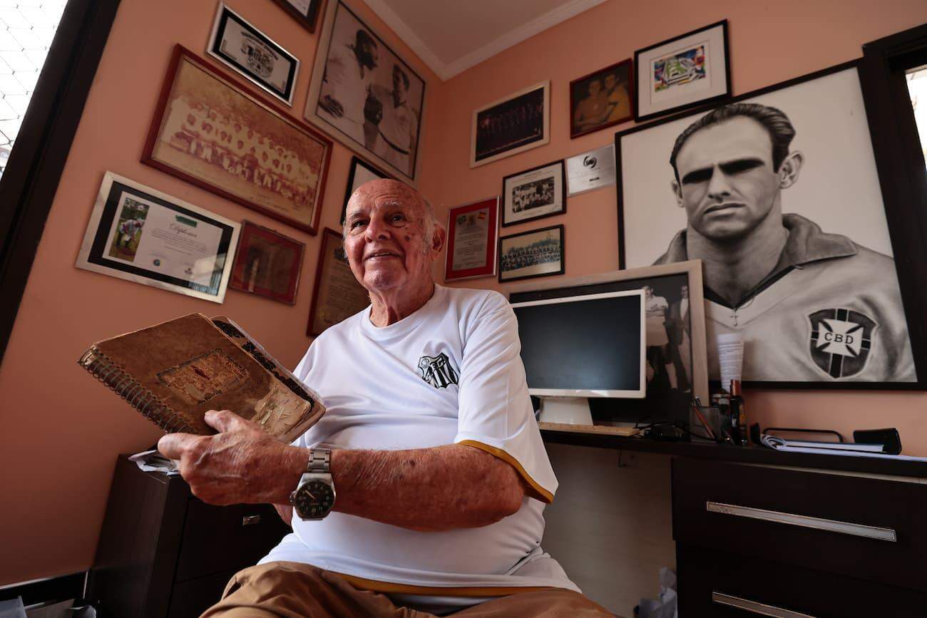 Pepe, o segundo maior artilheiro da história do Peixe, vai participar do Bonde da Copa