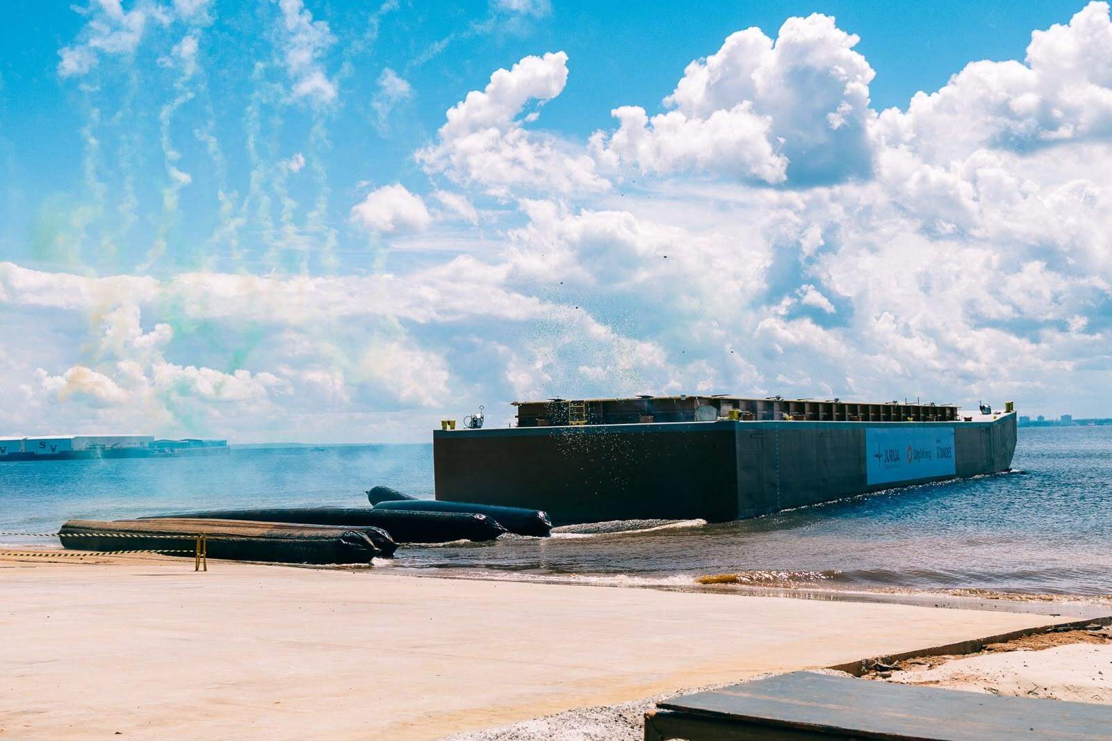 Entre os projetos em execução, está o Juruá Estaleiro e Navegação, que fica em Iranduba, no Amazonas