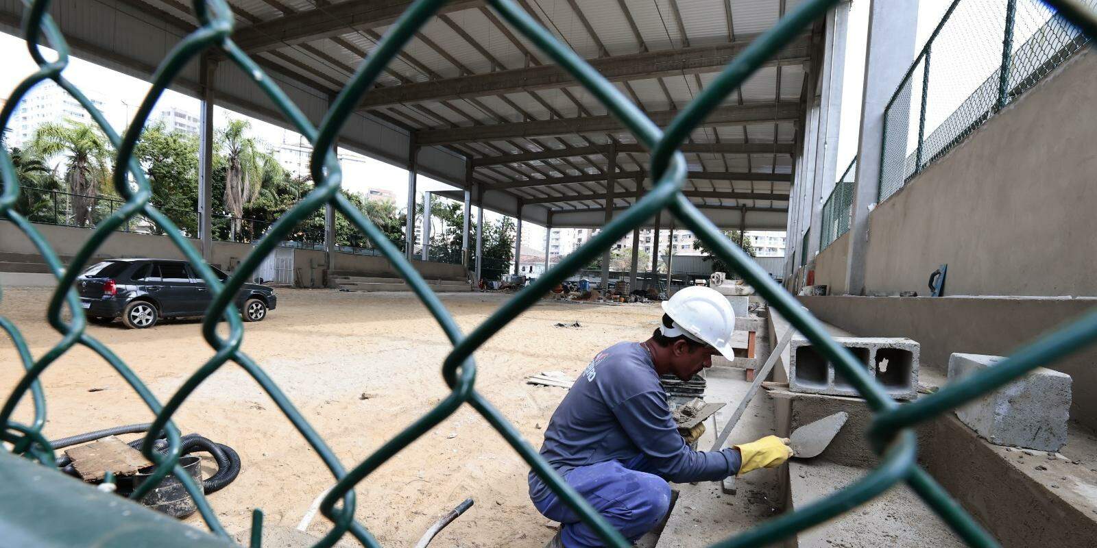 Obras de modernização e expansão do Complexo Esportivo Rebouças permitirão a criação de vagas em Santos