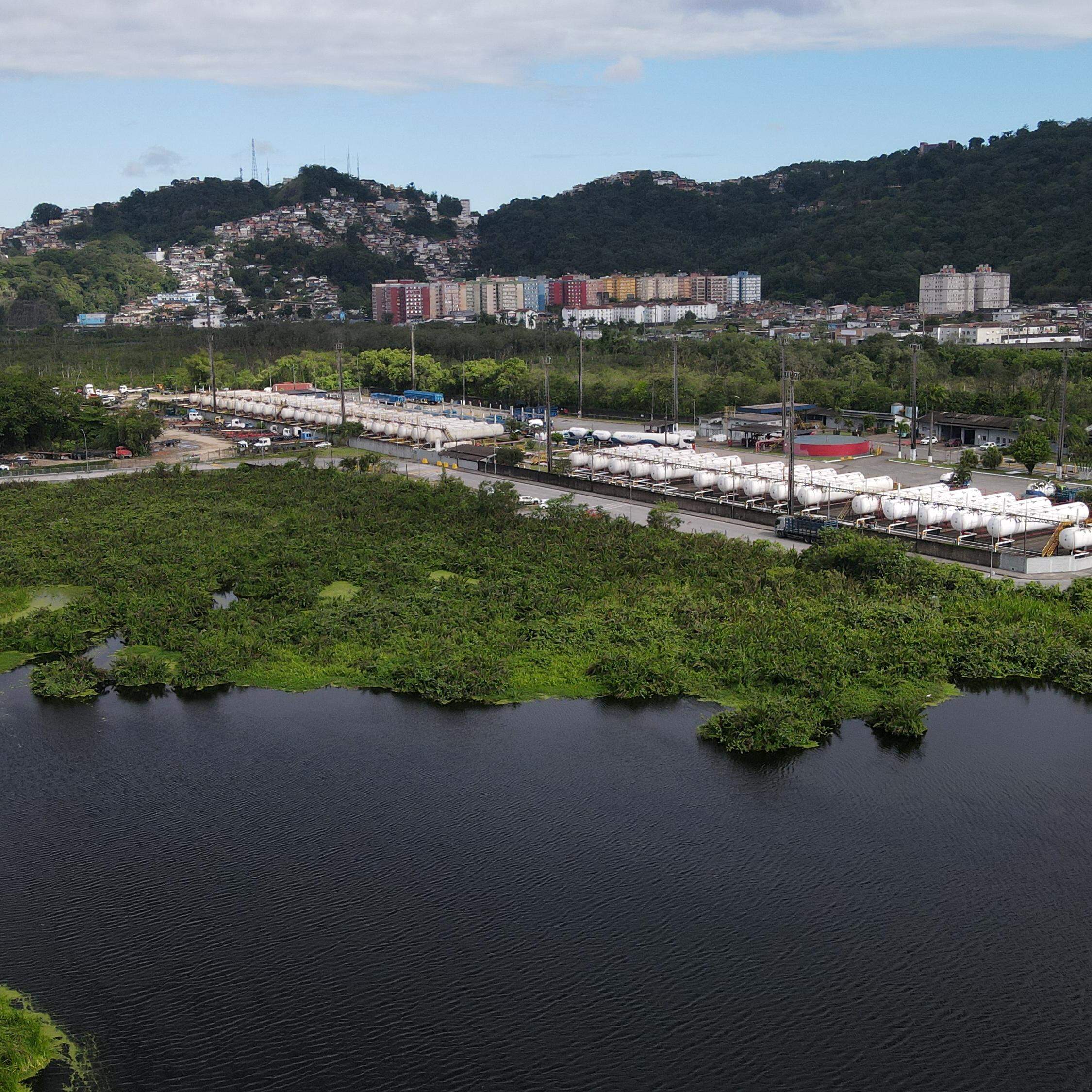 Área em Santos tem 242 mil metros quadrados na Avenida Augusto Barata, entre os bairros Alemoa e Saboó, em frente ao terminal da BTP