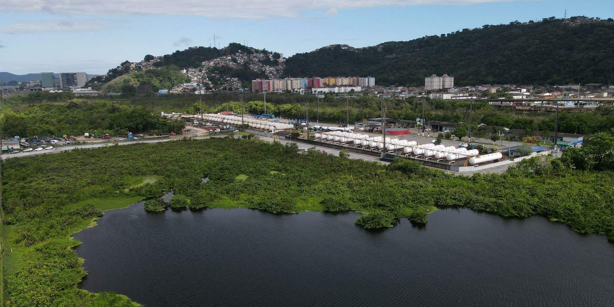 Área em Santos tem 242 mil metros quadrados na Avenida Augusto Barata, entre os bairros Alemoa e Saboó, em frente ao terminal da BTP