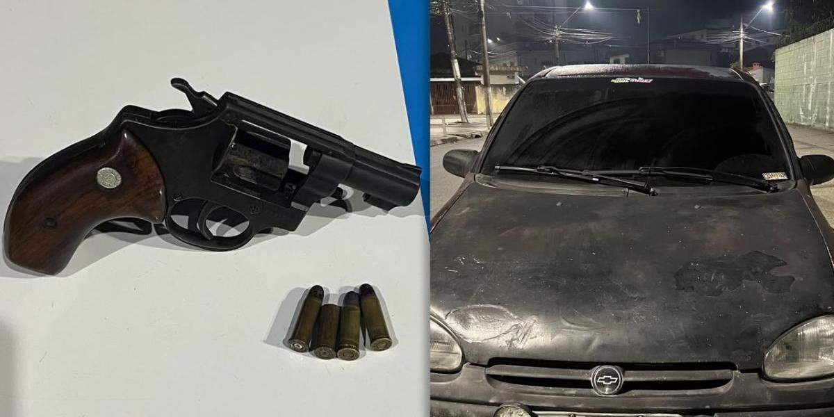Agentes da GCM verificaram que o carro estava com uma placa clonada