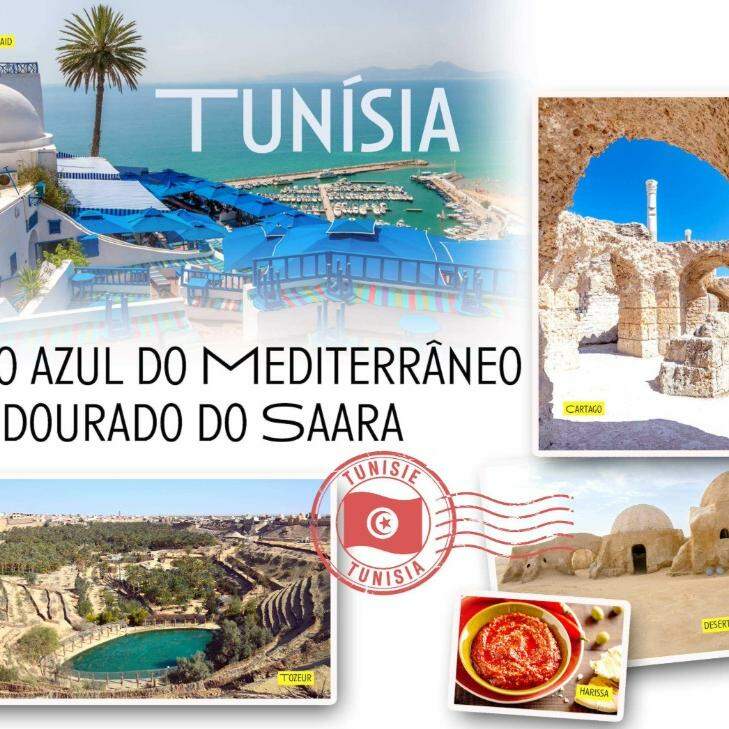 Tunísia revela contrastes entre deserto do Saara, ruínas milenares e praias do Mediterrâneo