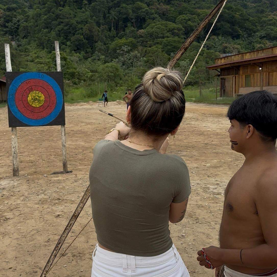 Uma das propostas é que turistas possam ter contato com arco e flecha