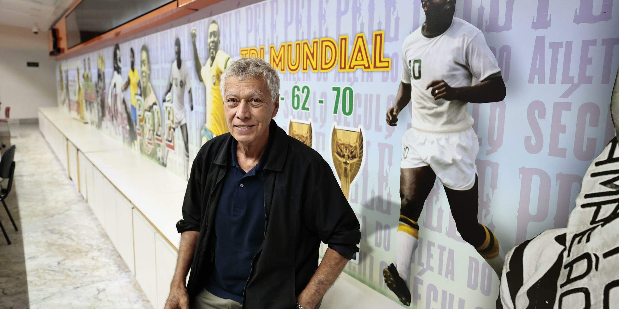 Clodoaldo brilhou em 1970 ao fazer o gol de empate contra o Uruguai – no fim, o Brasil virou para 3 a 1