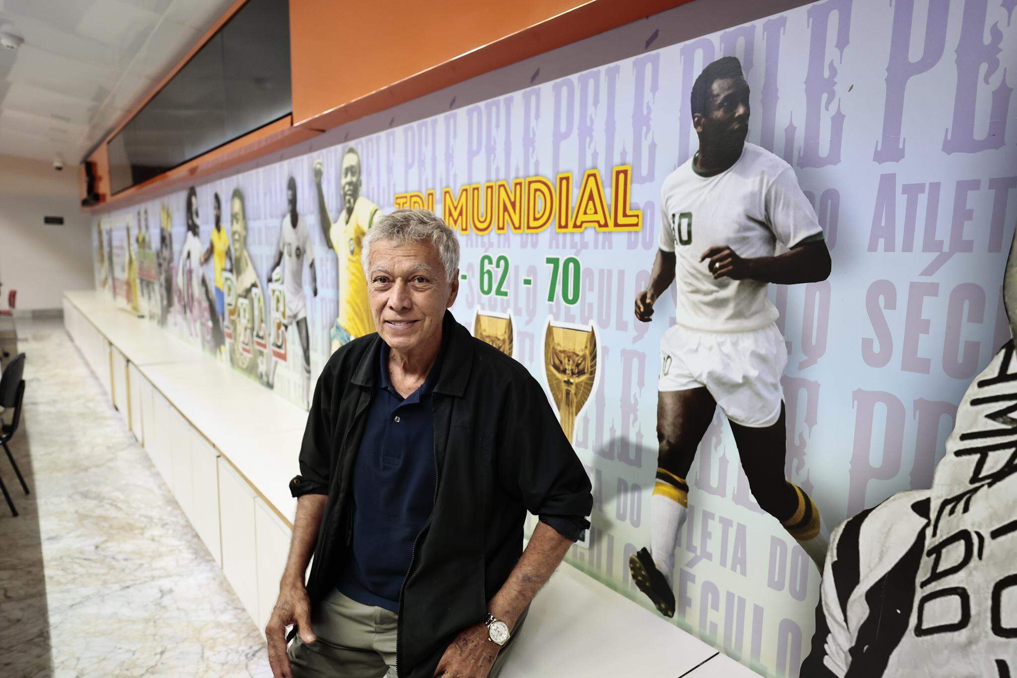 Clodoaldo brilhou em 1970 ao fazer o gol de empate contra o Uruguai – no fim, o Brasil virou para 3 a 1