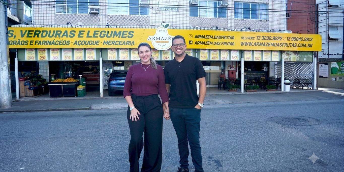Ana Claudia Castello, co-fundadora e Leandro Muniz Caldeira fundador.