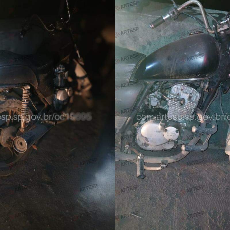 Motociclista se chocou contra mureta