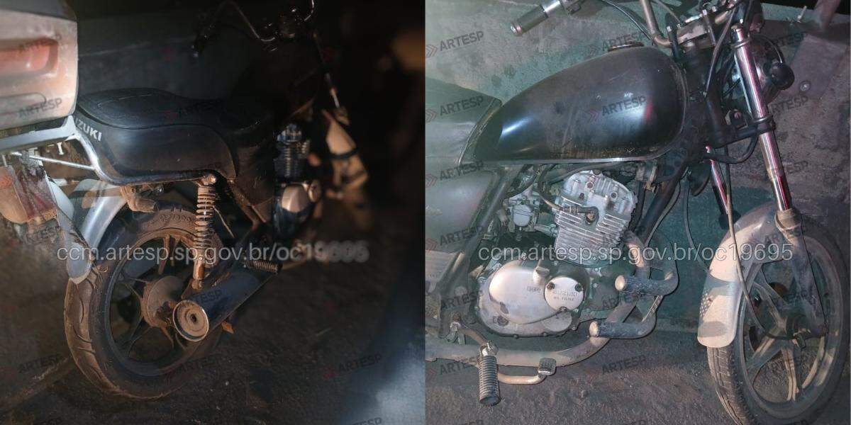 Motociclista se chocou contra mureta