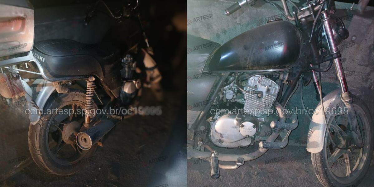 Motociclista se chocou contra mureta